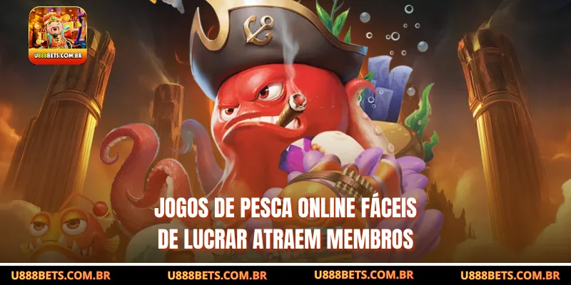 Jogos de pesca online fáceis de lucrar atraem membros