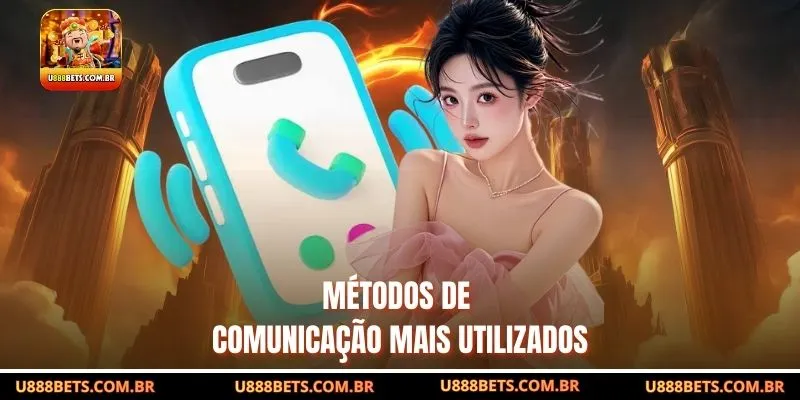 Métodos de comunicação mais utilizados