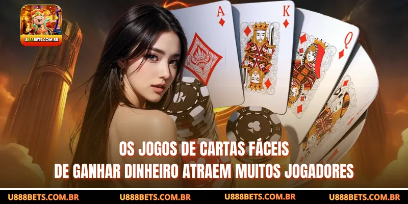 Os jogos de cartas fáceis de ganhar dinheiro atraem muitos jogadores