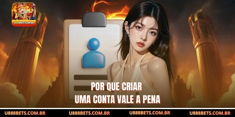 Por que criar uma conta vale a pena