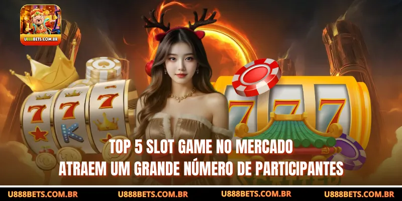 Top 5 slot game no mercado atraem um grande número de participantes
